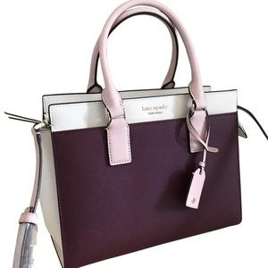 🌸HP🌸 KATE SPADE Cameron Satchel Cherrywood NWT